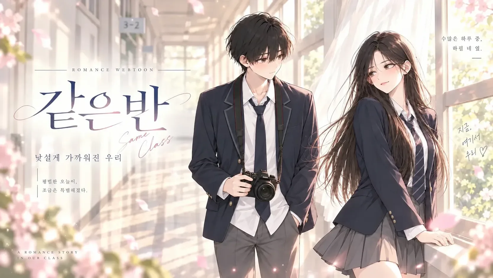 웹툰 《같은 반》 대표 이미지